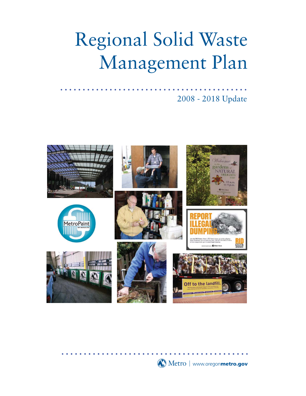 2008 Regional Solid Waste Management Plan