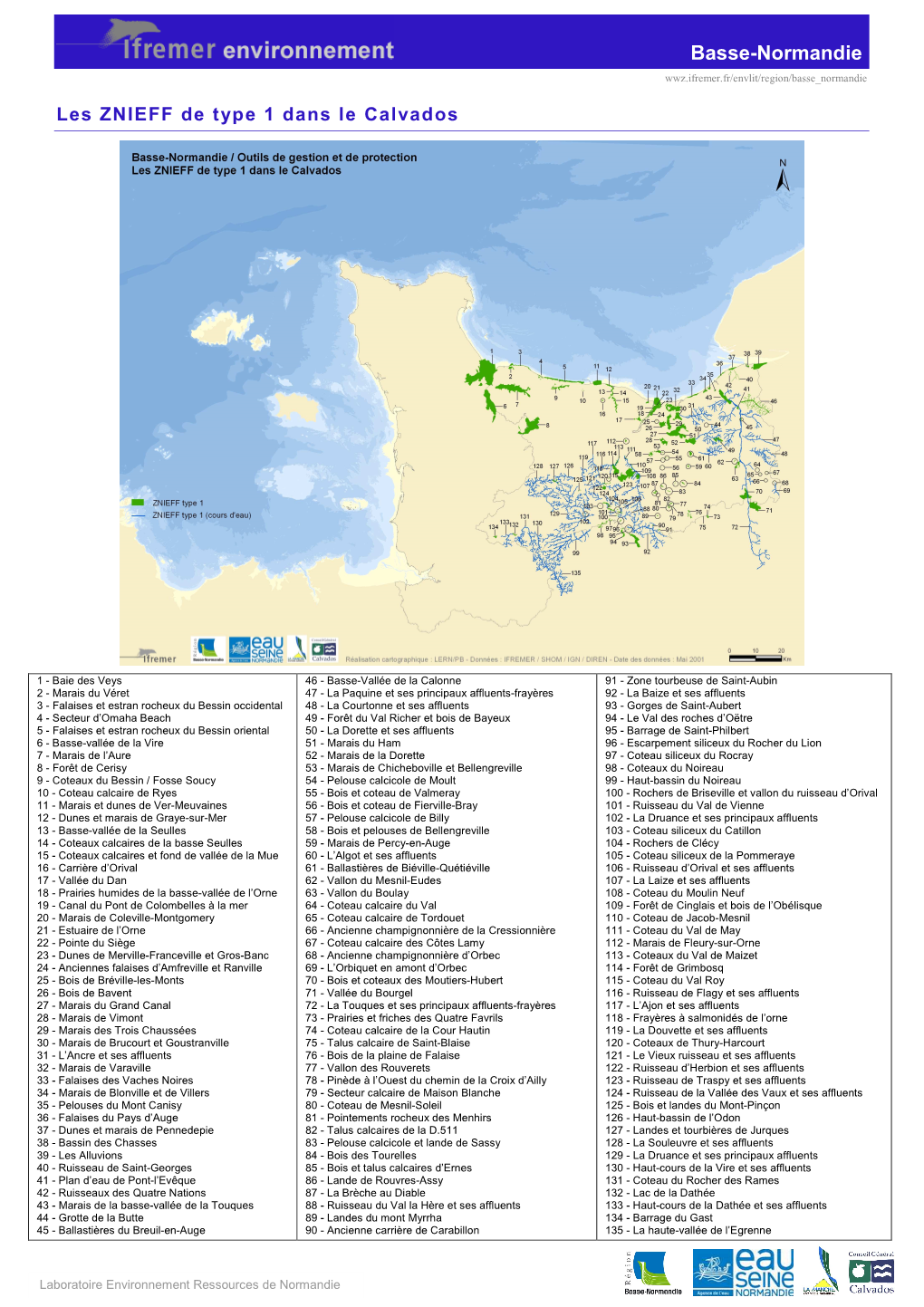 Basse-Normandie Wwz.Ifremer.Fr/Envlit/Region/Basse Normandie