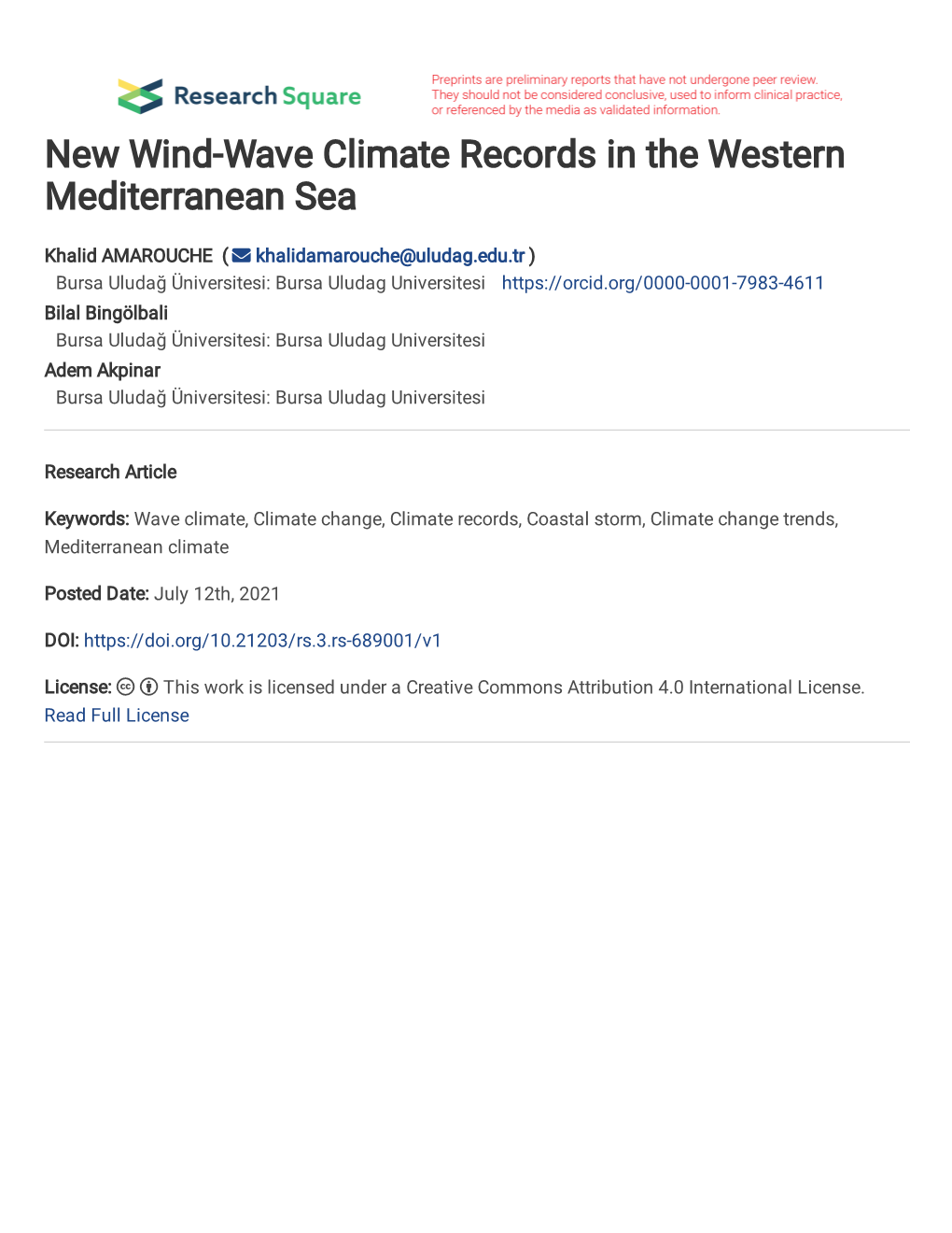 New Wind-Wave Climate Records in the Western Mediterranean Sea