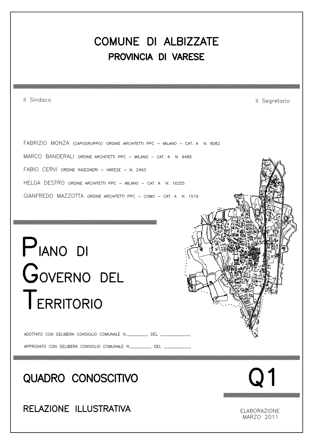 Quadro Conoscitivo – Q1 Relazione Illustrativa