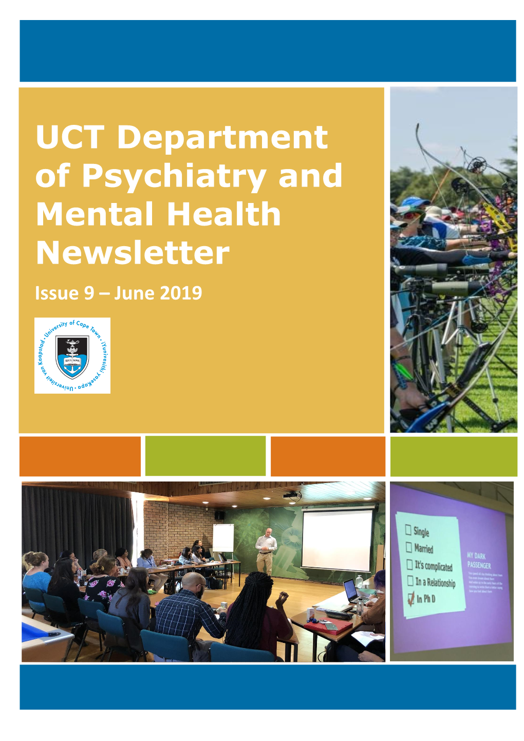 UCT Department of Psychiatry and Mental Health Newsletter