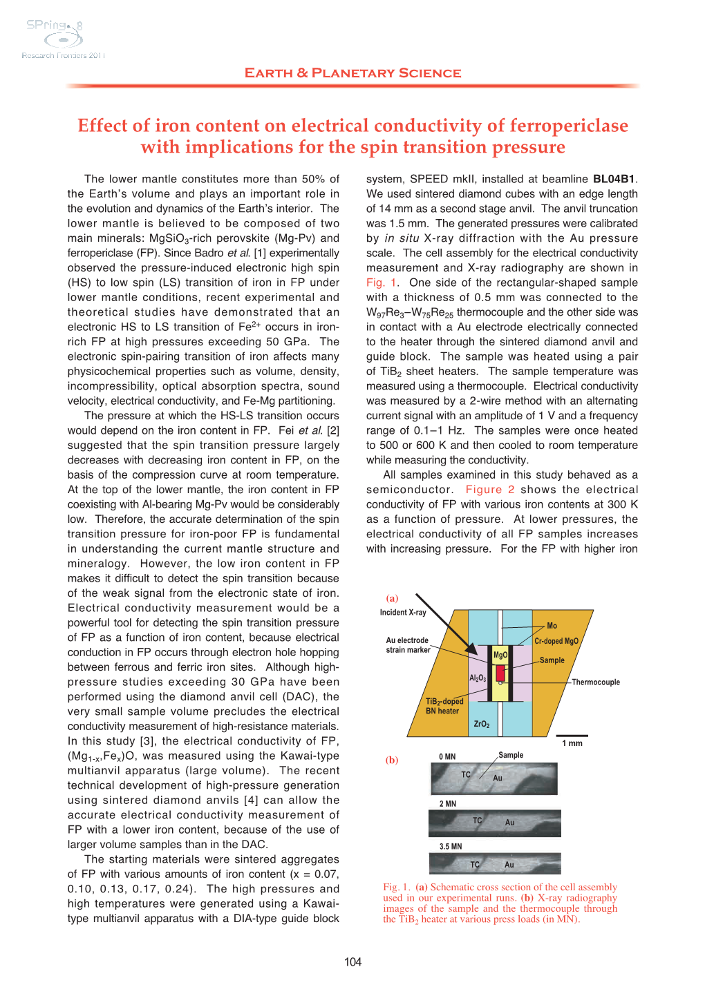 Effect of Iron Content on Electrical Conductivity of Ferropericlase with Implications for the Spin Transition Pressure