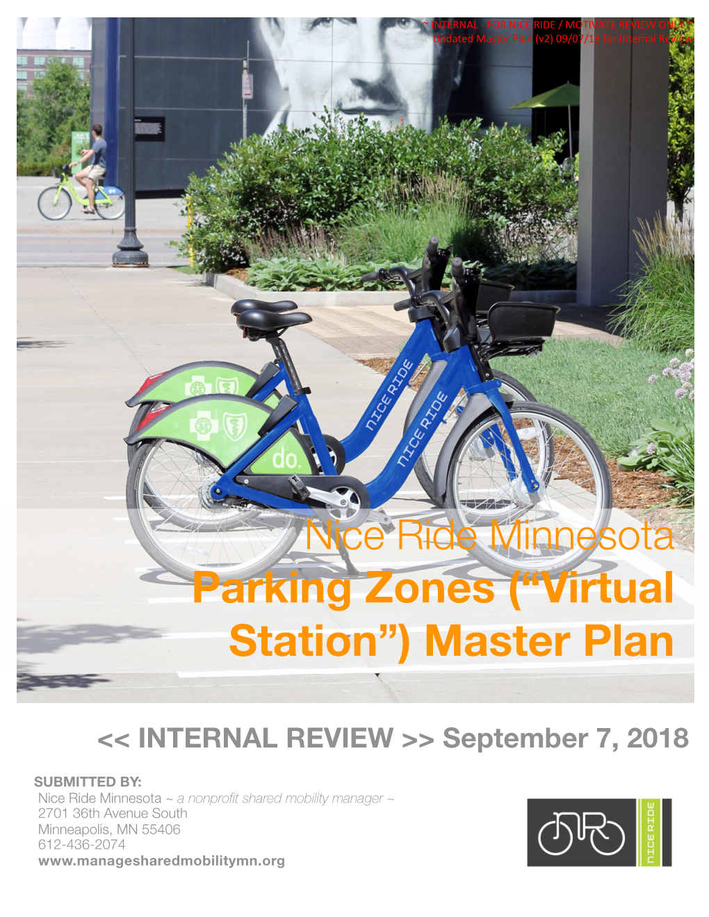 Parking Zones (“Virtual Station”) Master Plan