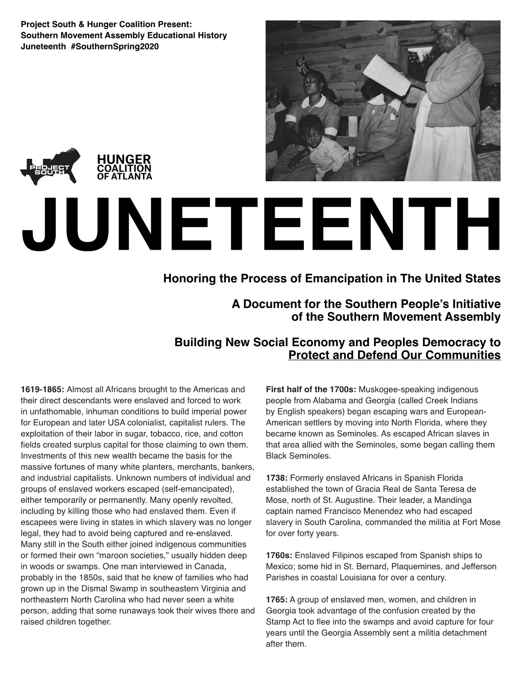 History of Juneteenth