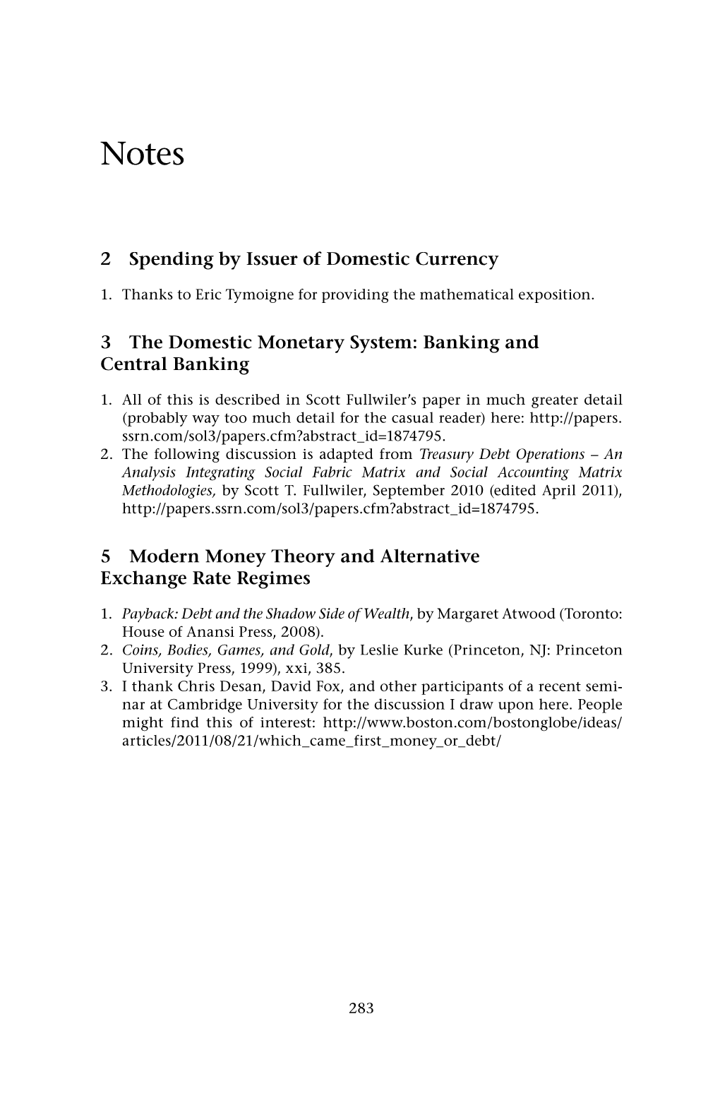 Banking and Central Banking 5 Modern Money Theory