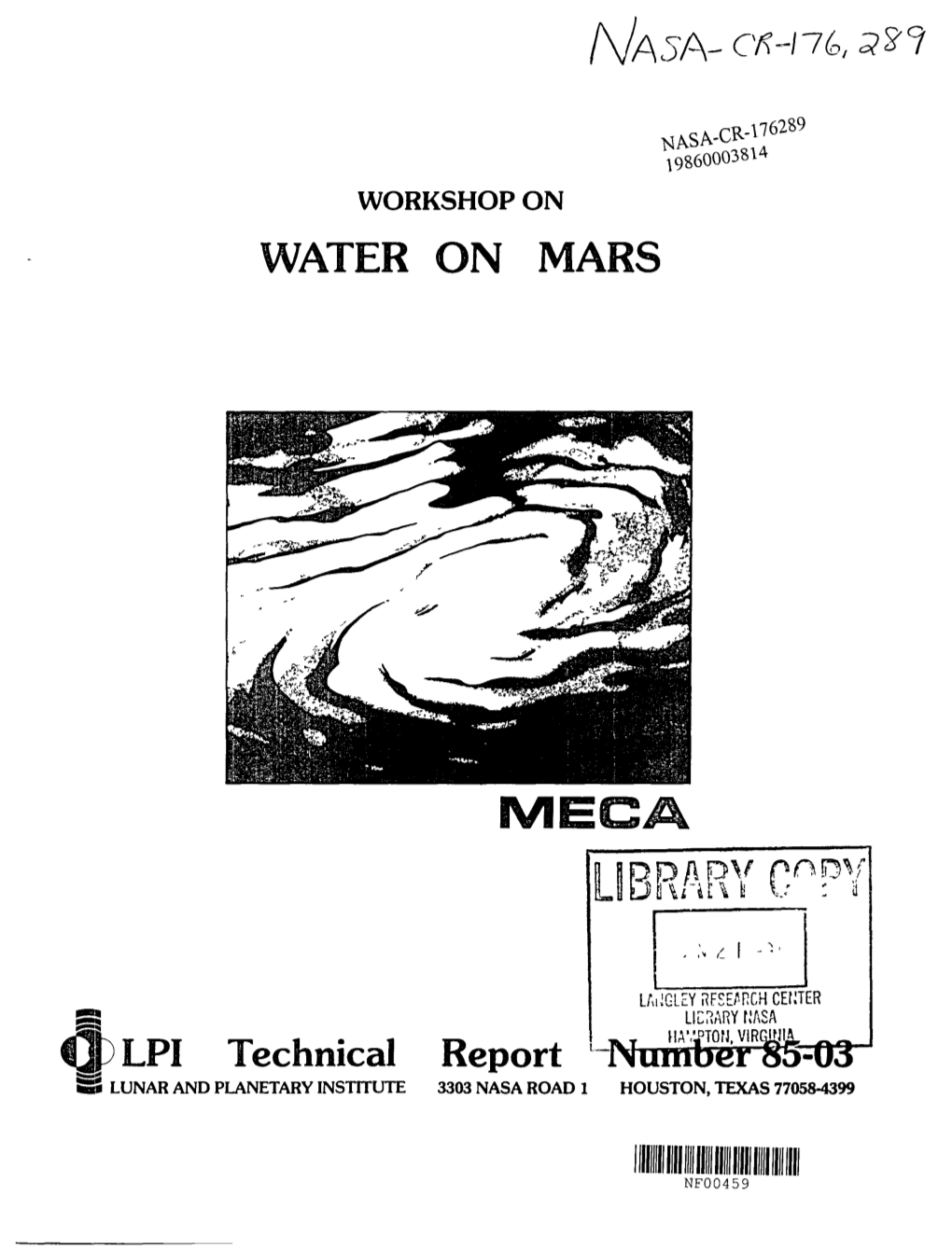 Water on Mars