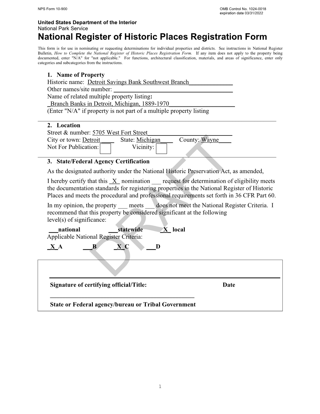 10-900 Registration Form