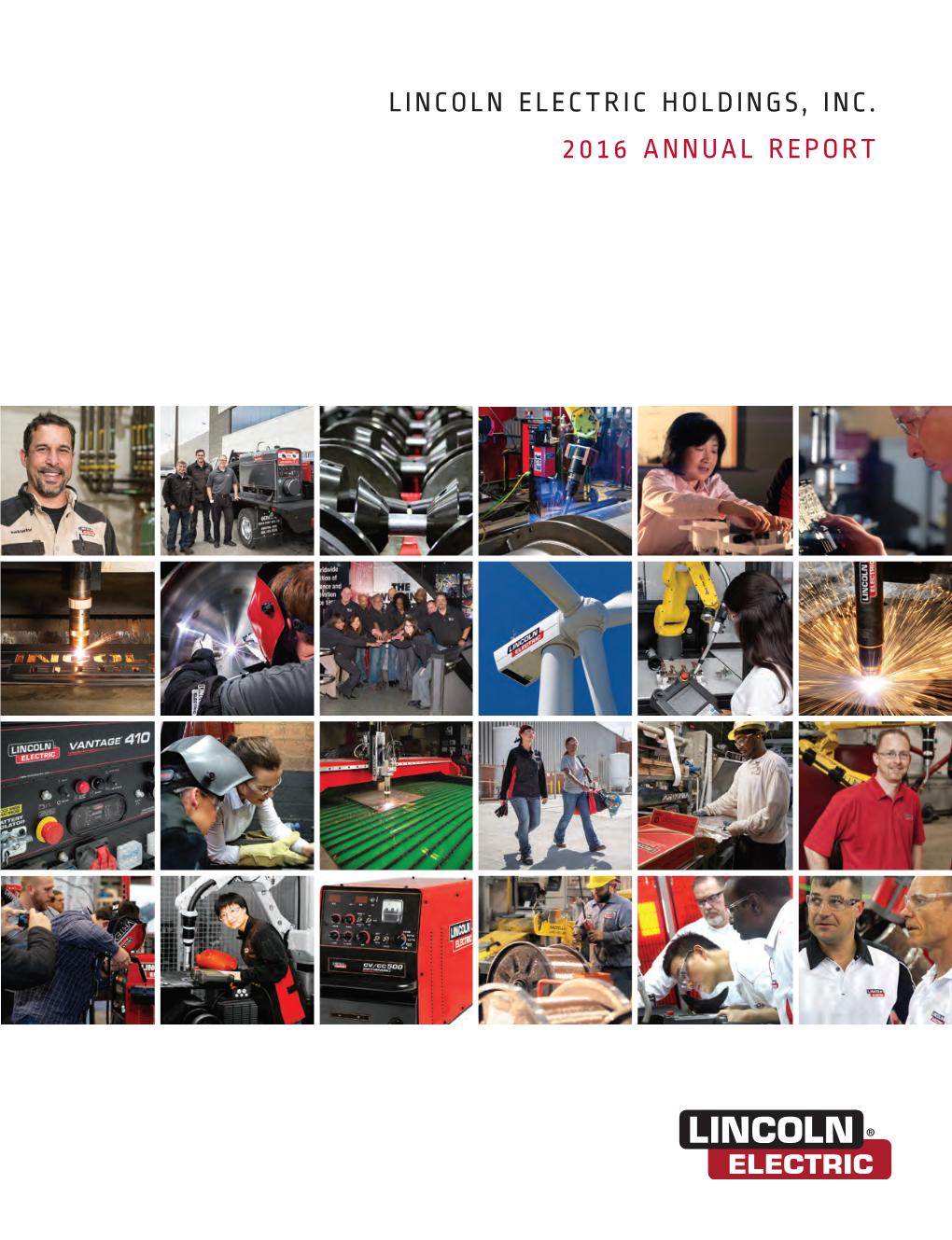 2016 Annual Report Lincoln Electric Holdings, Inc
