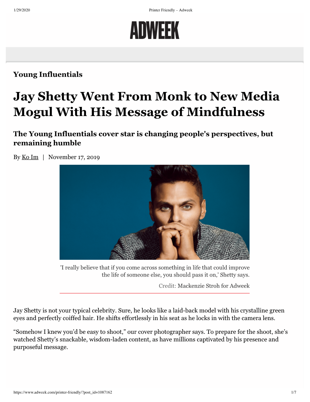 Jay Shetty Went from Monk to New Media Mogul with His Message of Mindfulness
