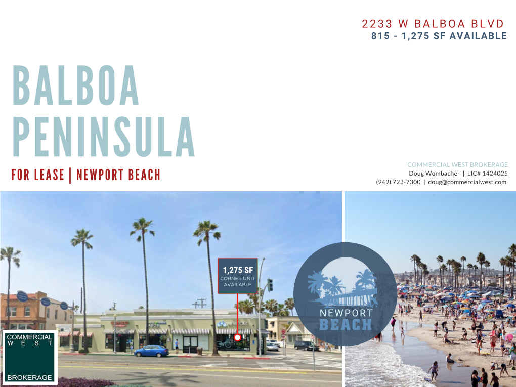 Copy of Balboa Blvd