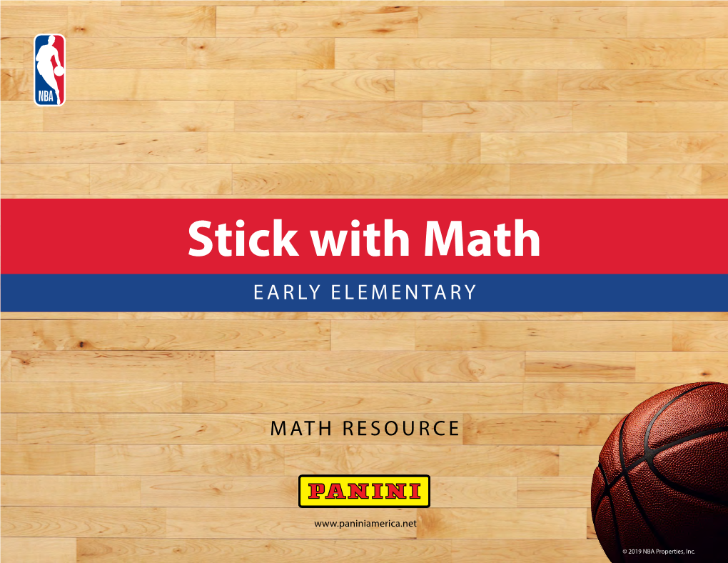 Stick with Math EARLY ELEMENTARY