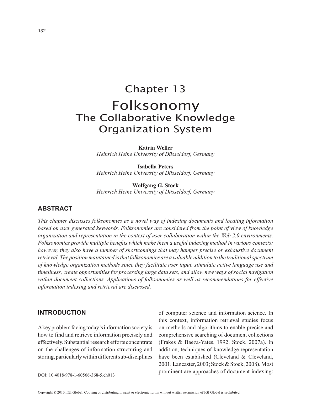 Folksonomy the Collaborative Knowledge Organization System