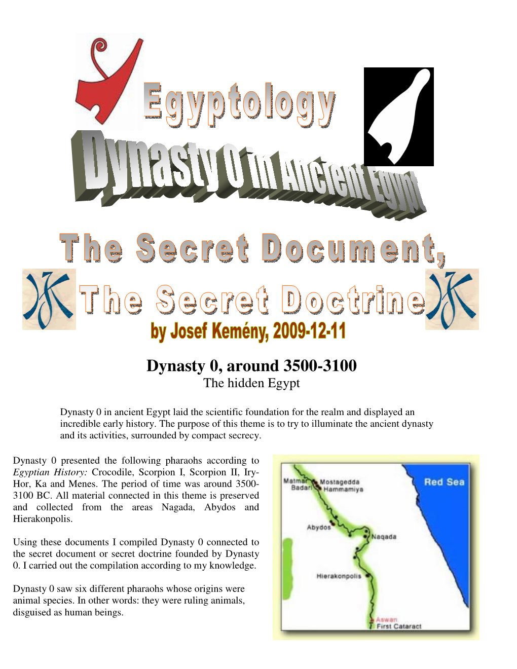 Dynasti 0 in Ancient Egypt