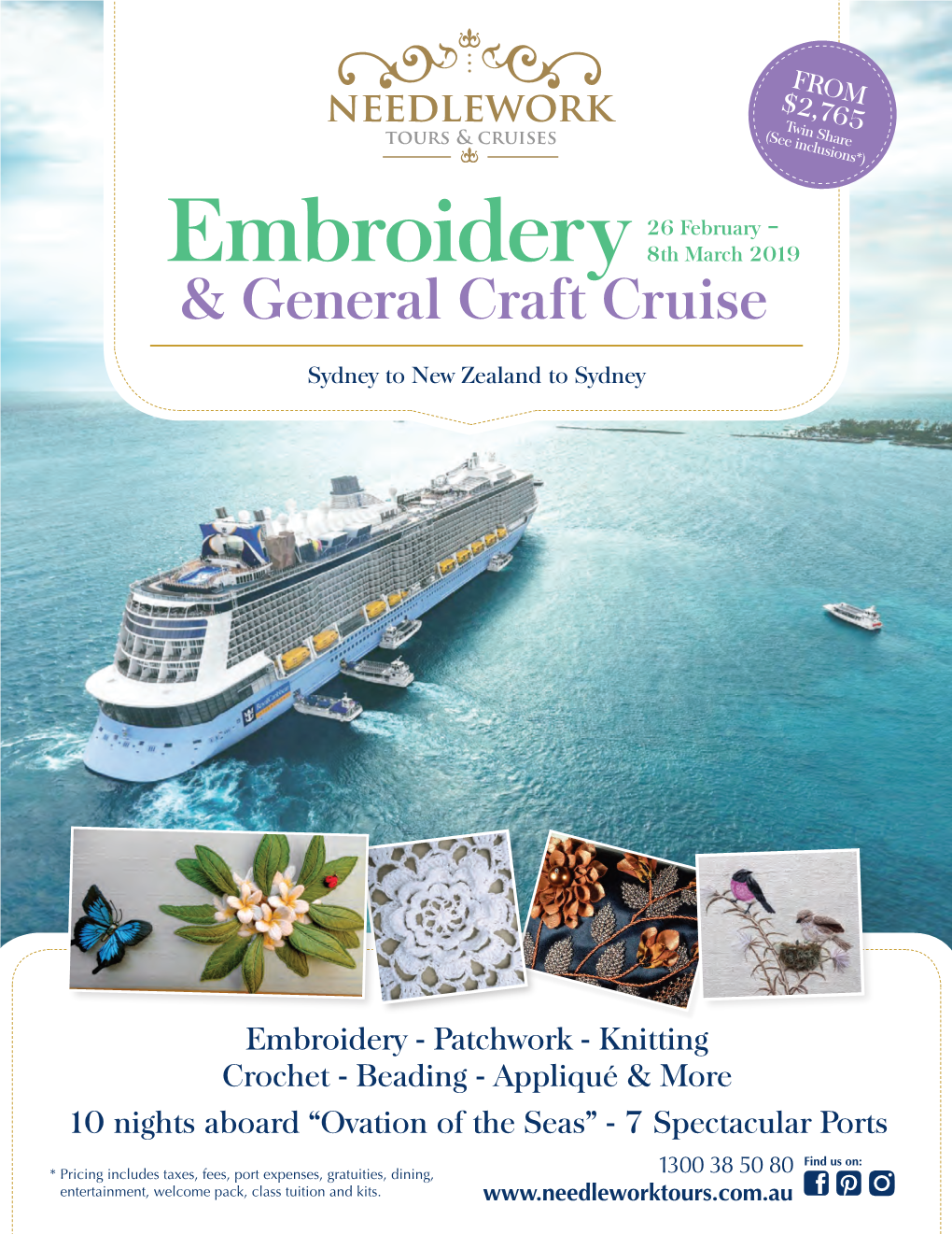 180036 NWT 2019 Cruise Brochure.Indd