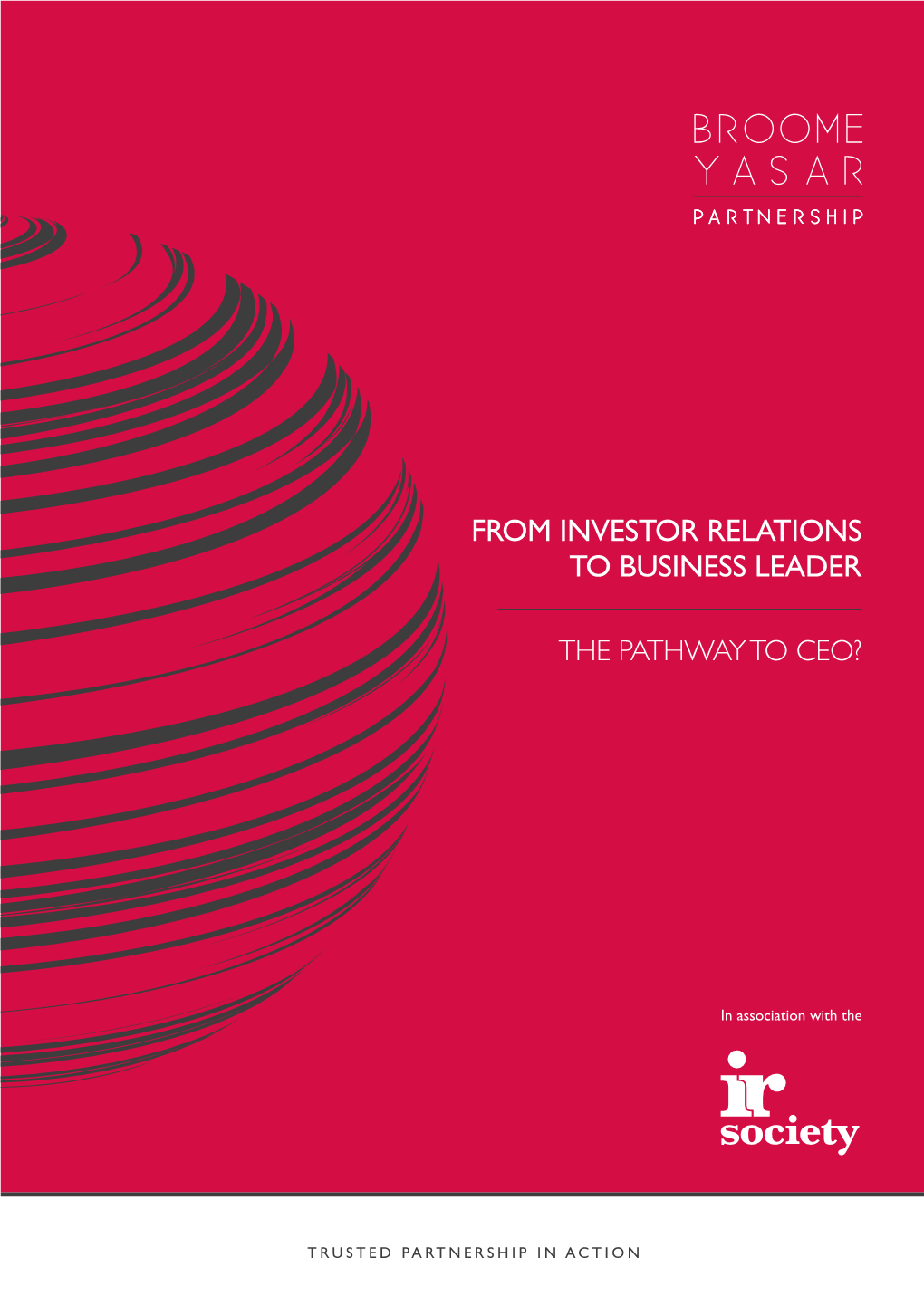 From Investor Relations to Business Leader