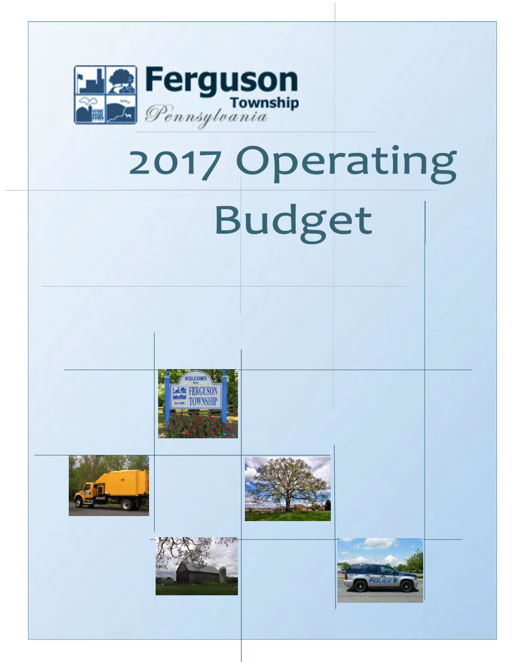 2017 Operating Budget 1 TABLE of CONTENTS