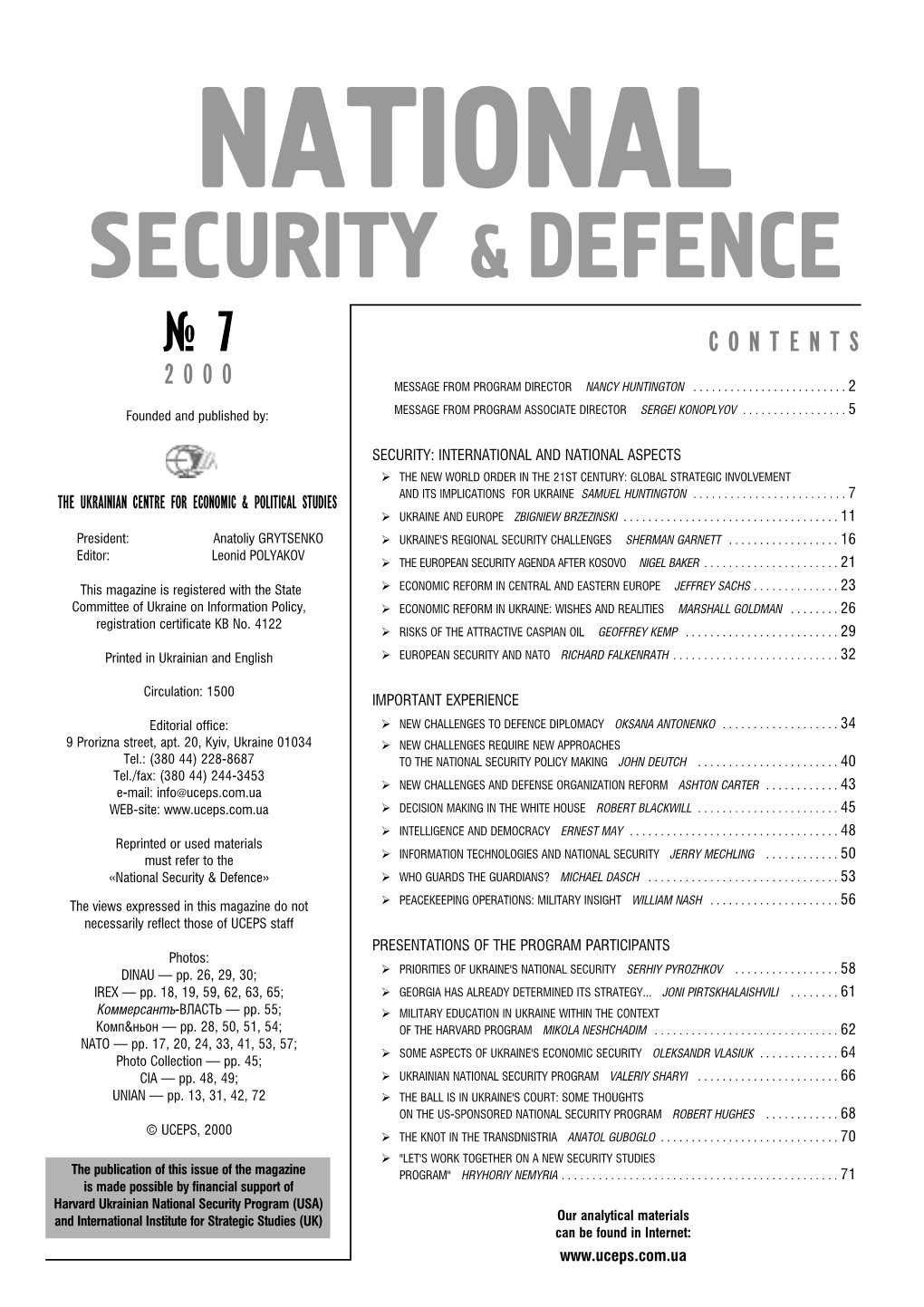 Security & Defence
