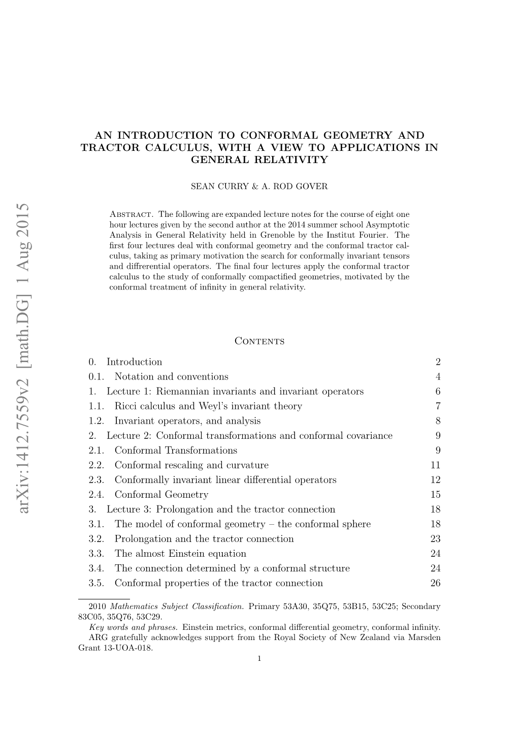 An Introduction to Conformal Geometry and Tractor Calculus, with a View to Applications in General Relativity