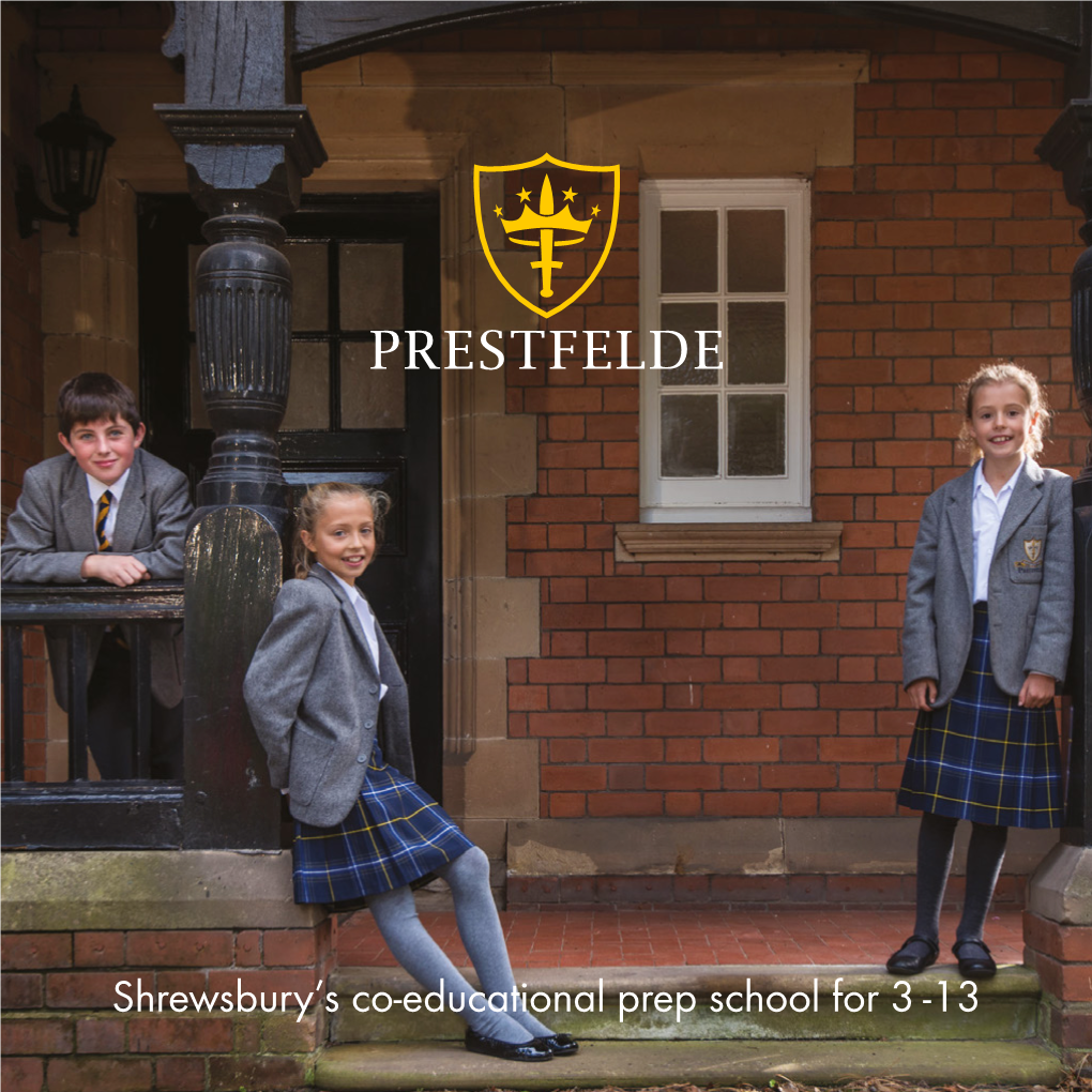 Shrewsbury's Co-Educational Prep School for 3