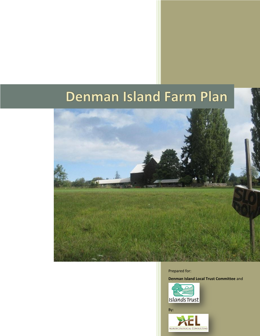 Denman Island Farm Plan