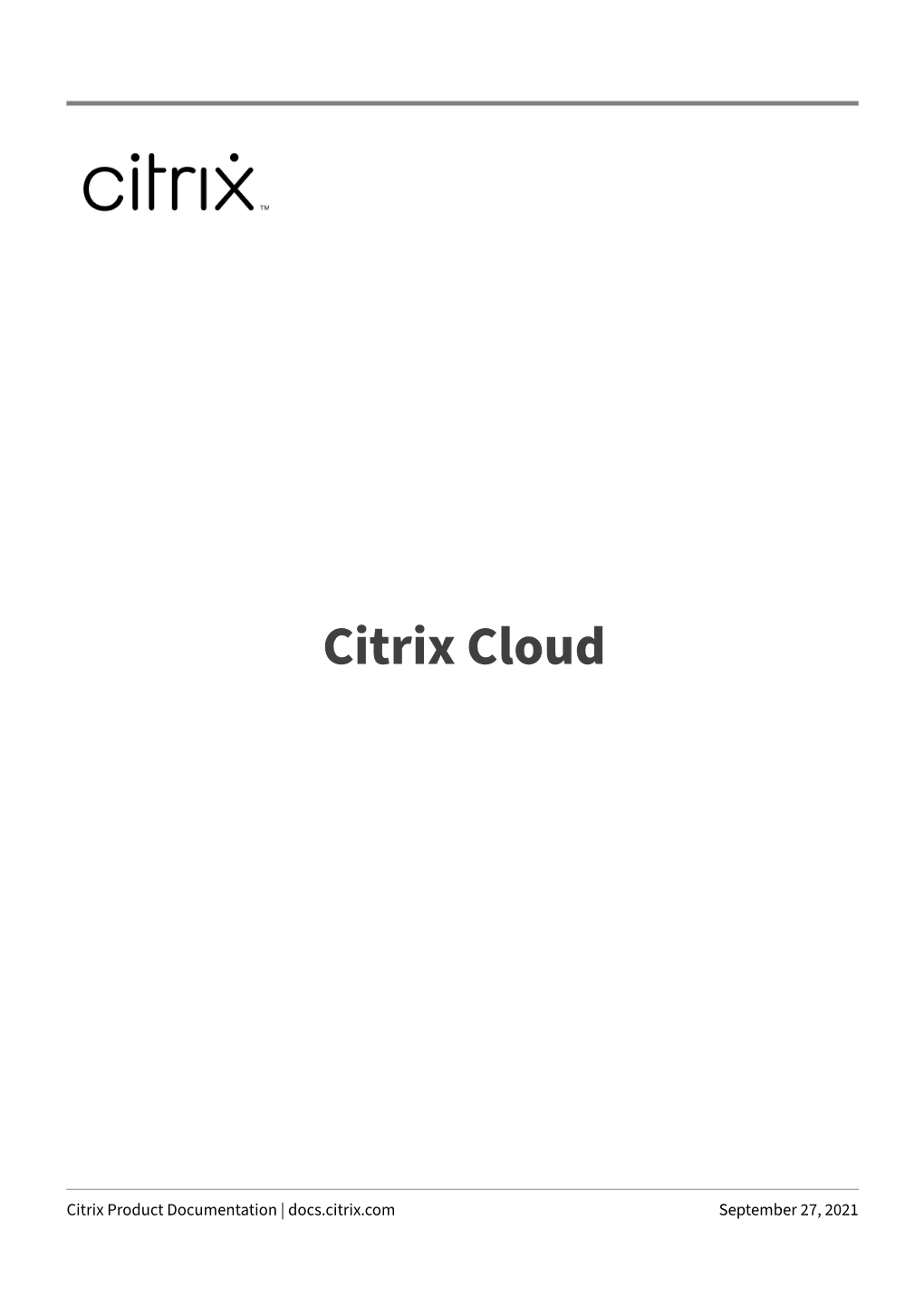 Citrix Cloud