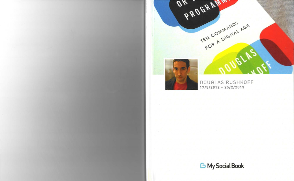 My Social Book DOUGLAS RUSH KOFF
