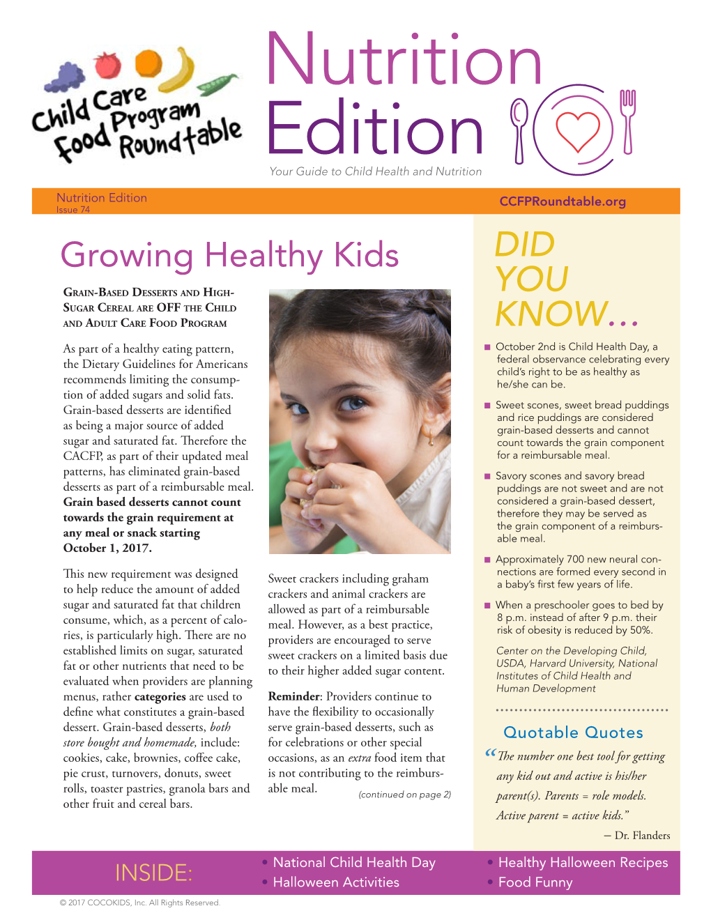 Nutrition Edition Your Guide to Child Health and Nutrition
