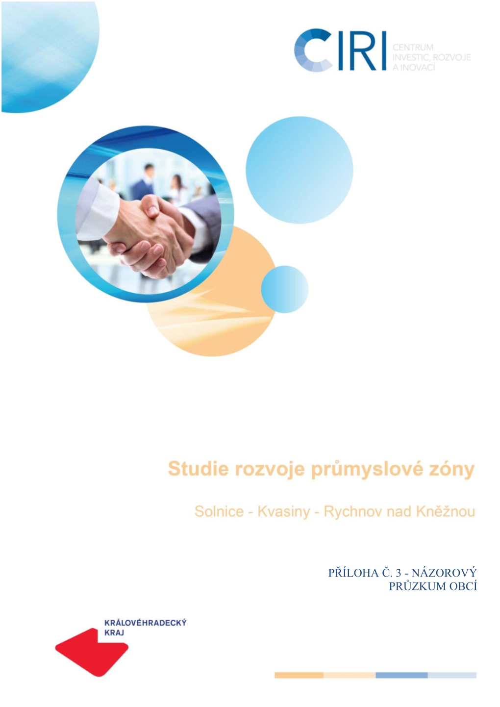 Studie Rozvoje Průmyslové Zóny Solnice