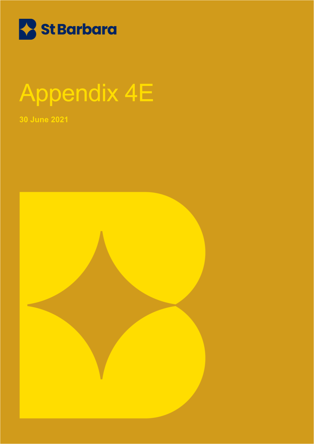 FY21 Financial Report and Appendix 4E