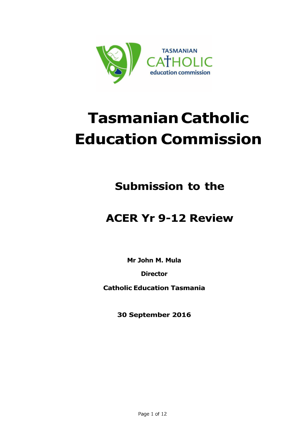 Tasmanian Catholic Education Commission