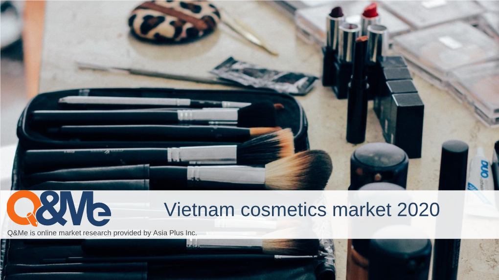 Vietnam Cosmetics Market 2020