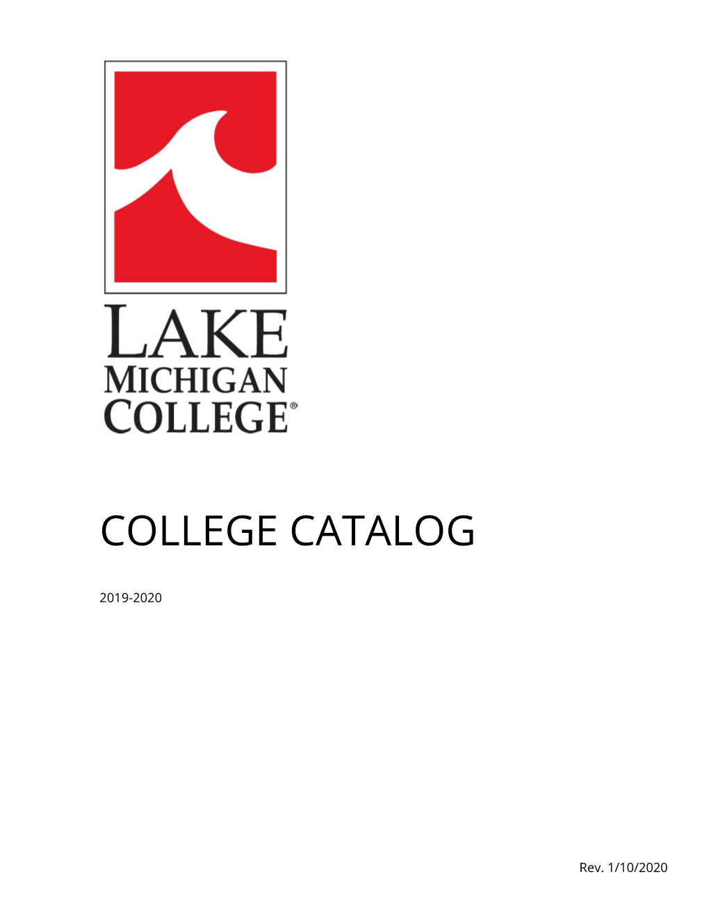 Lake Michigan College Catalog