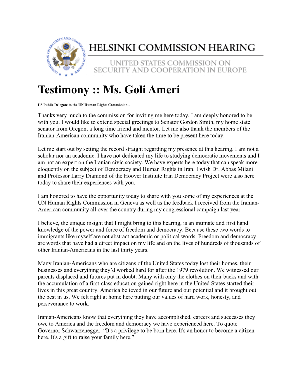 Ameri Testimony.Pdf