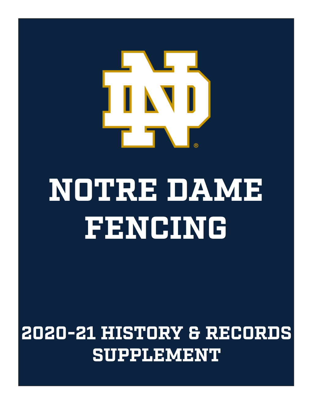 Notre Dame Fencing