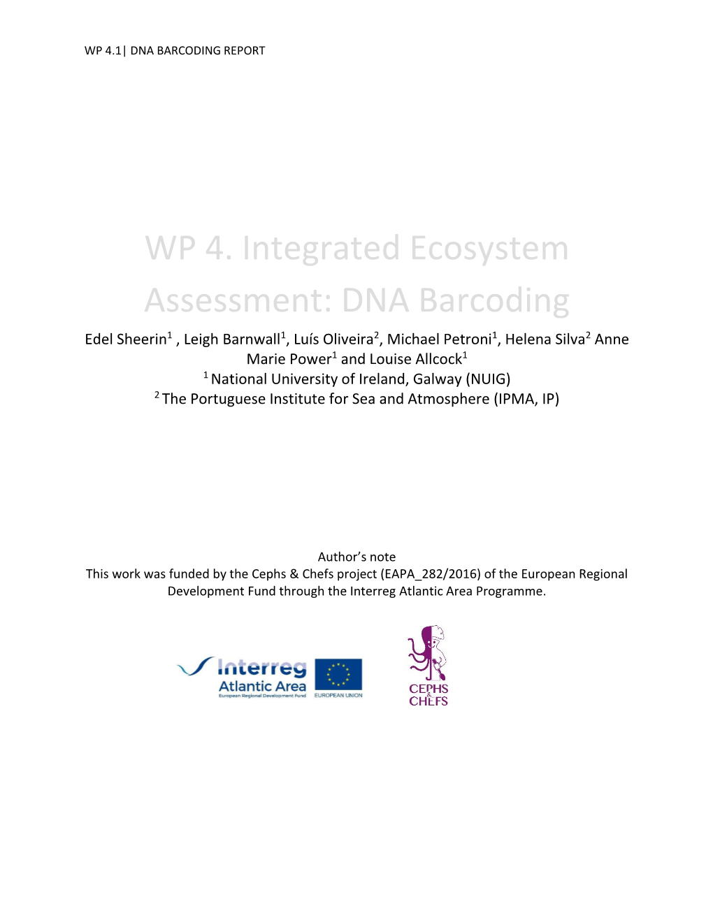 Dna Barcoding Report