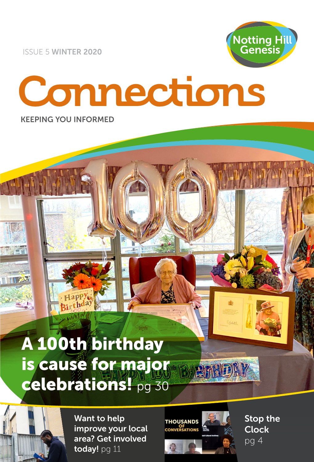 A 100Th Birthday Is Cause for Major Celebrations! Pg 30