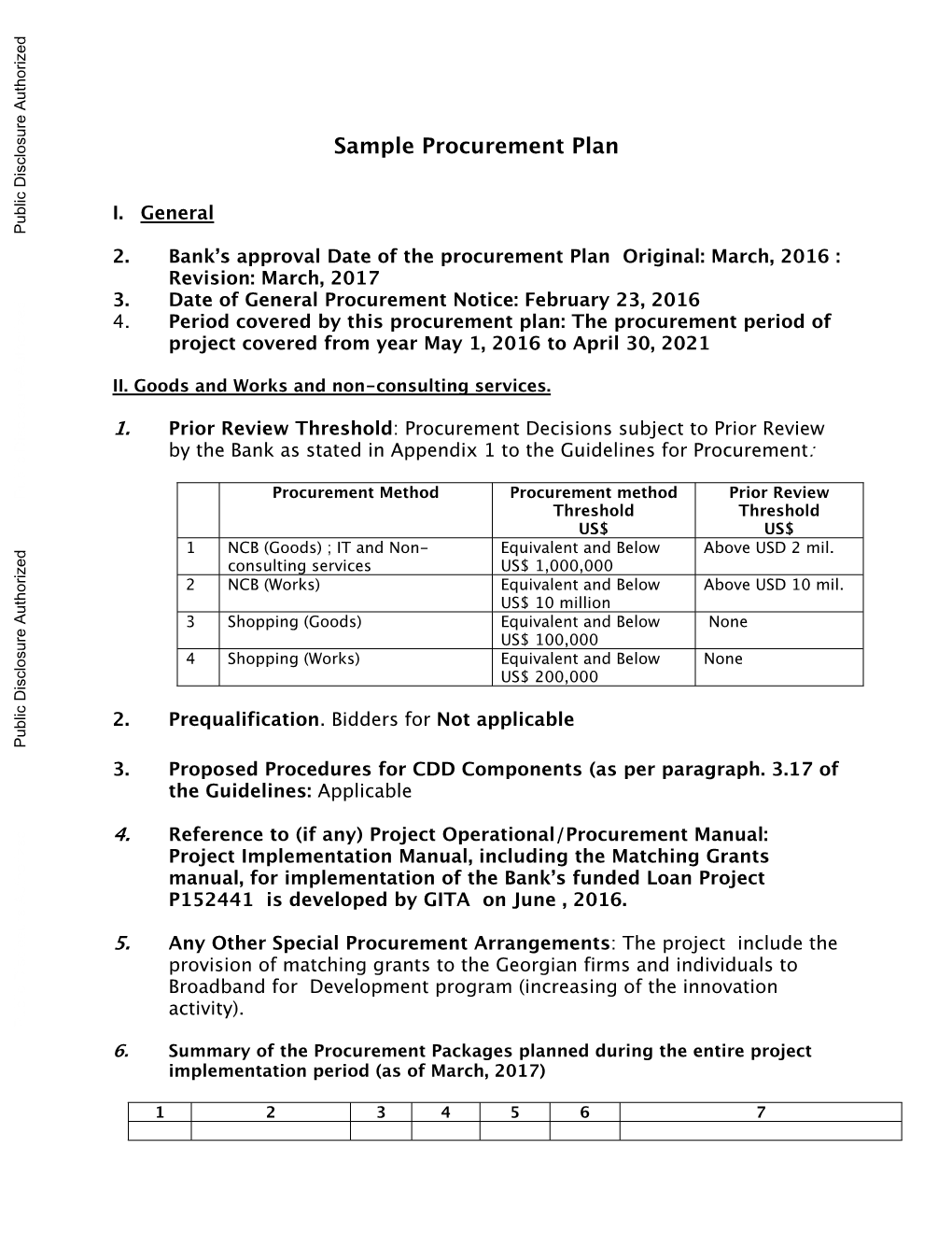 World Bank Document