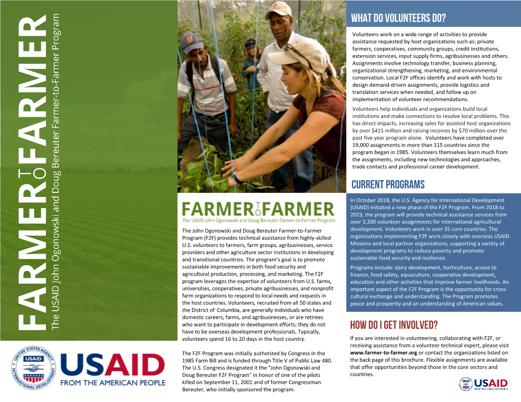 USAID Brochure