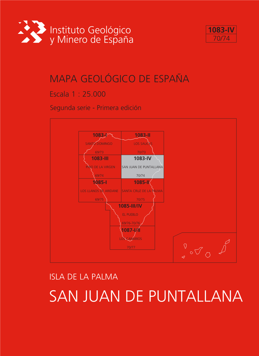 Cubierta 1083-IV San Juan De Puntallana