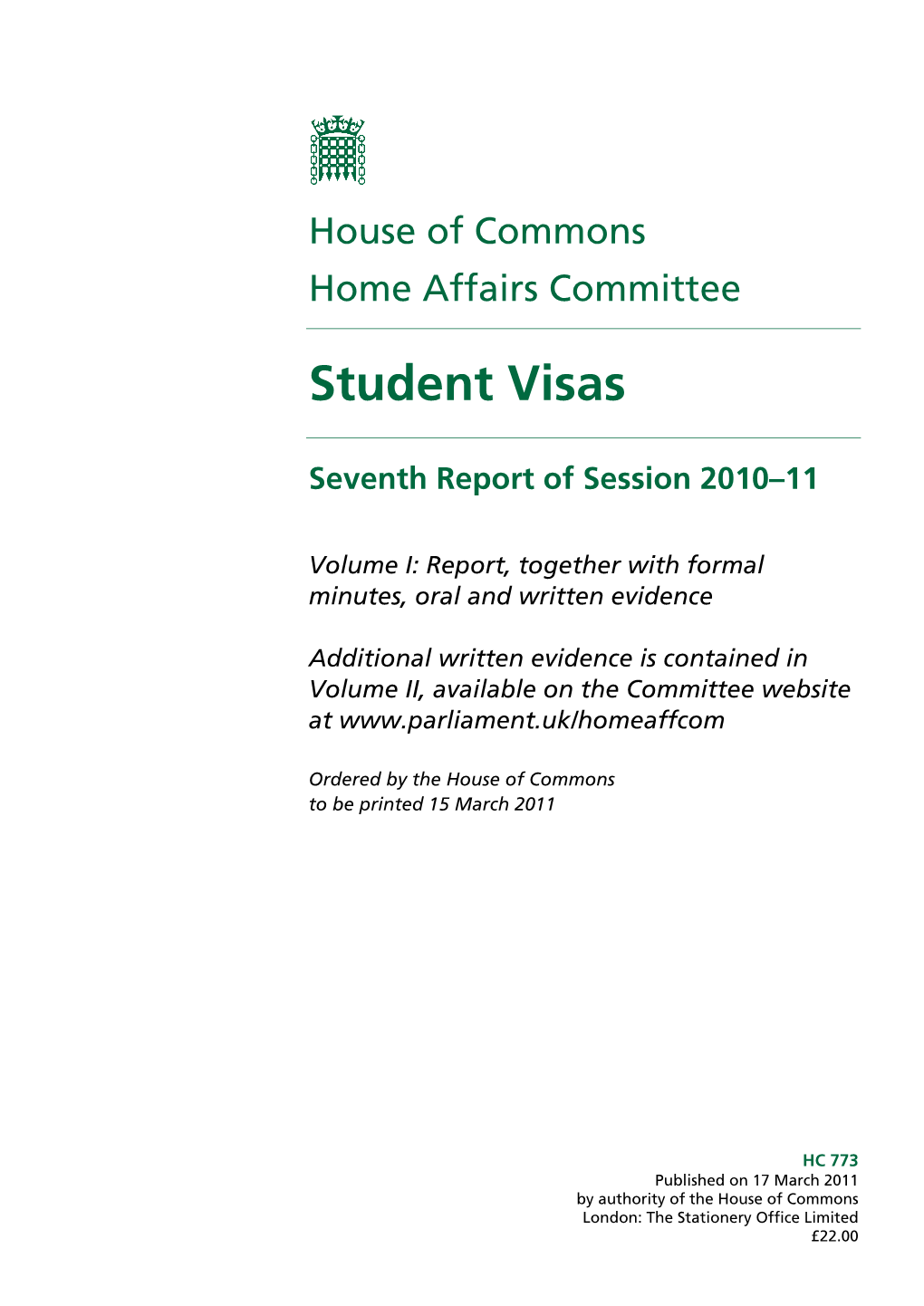 Student Visas