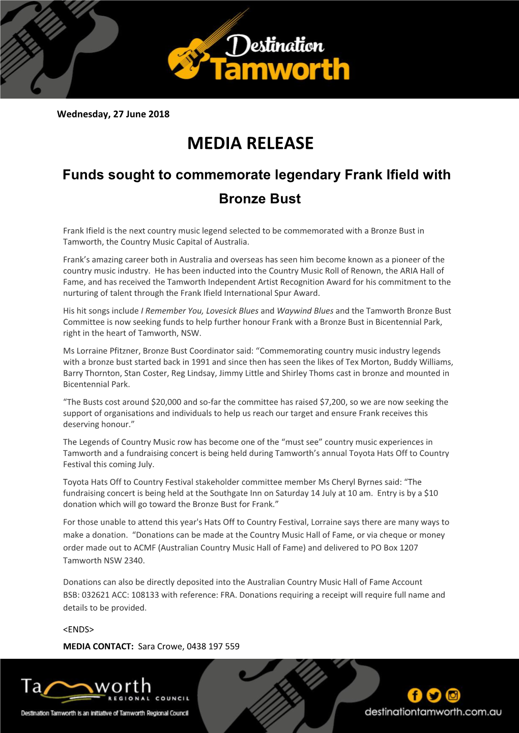 Media Release