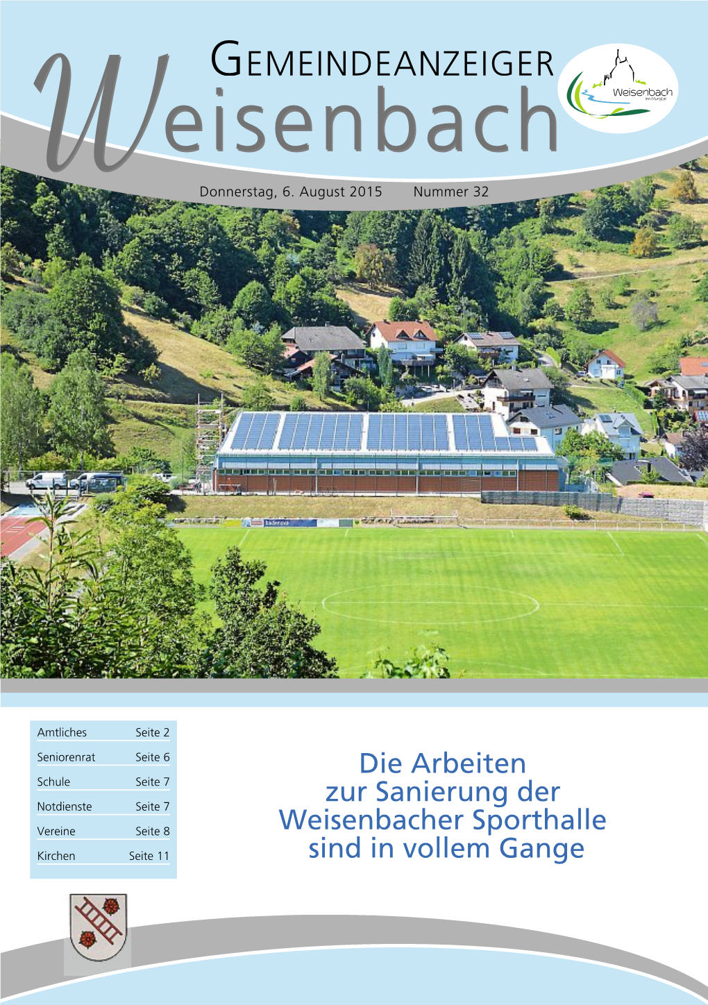 2015-08-06 Gemeindeanzeiger Weisenbach KW32