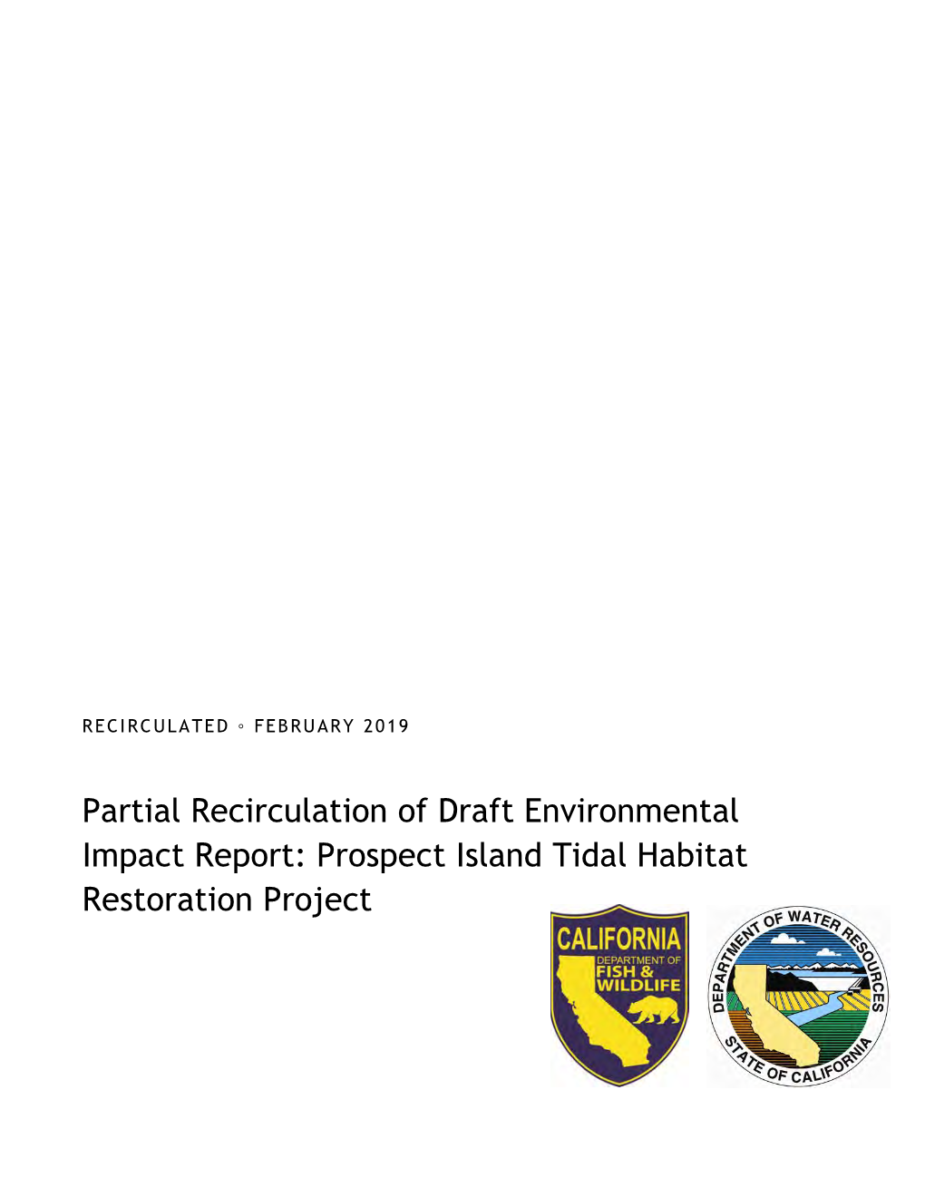 Prospect Island Tidal Habitat Restoration Project