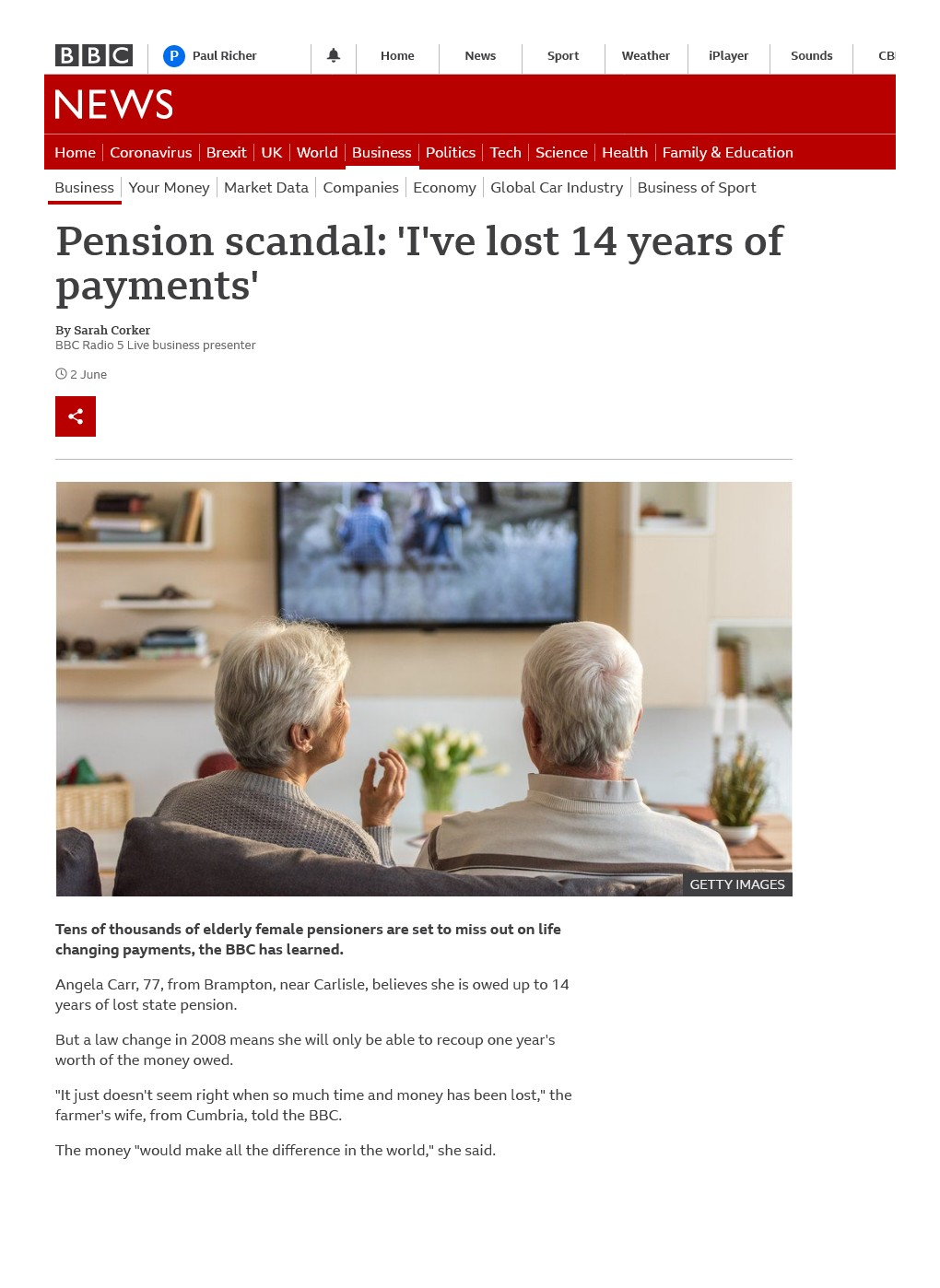 Pension Scandal: 'I've Lost 14 Years of Payments'