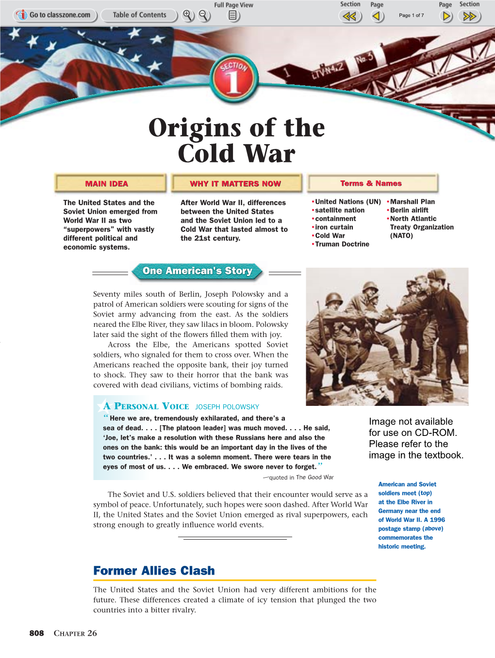 Origins of the Cold War