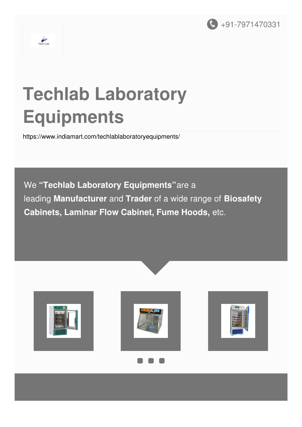 Techlab Laboratory Equipments