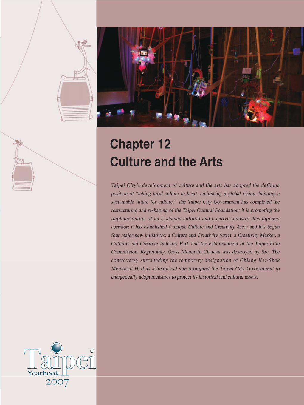 Chapter 12 Culture and the Arts