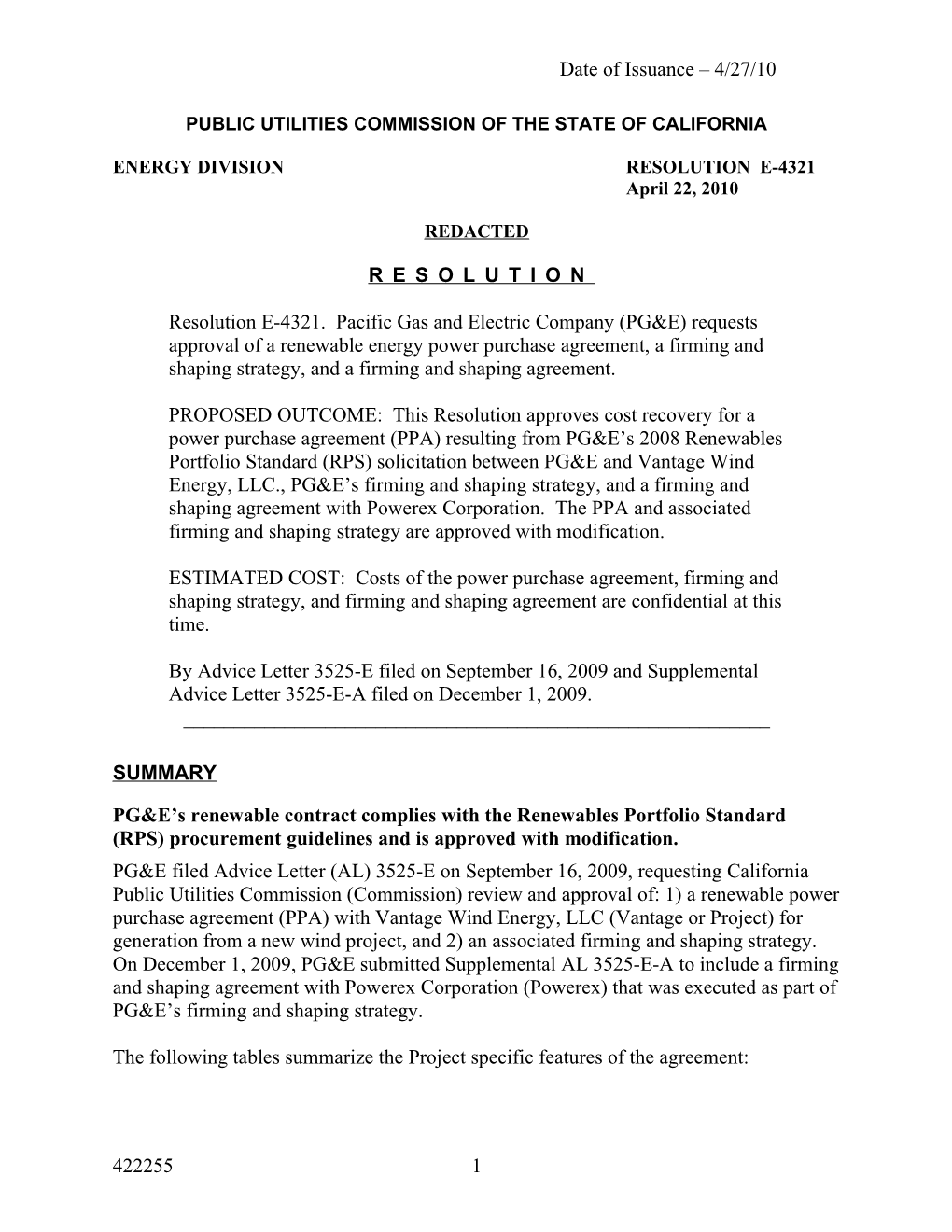 Public Utilities Commission of the State of California s57