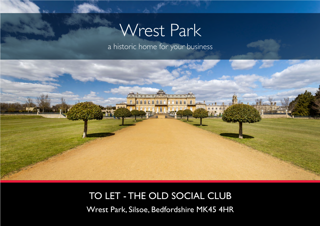 Wrest Park a Historic Home for Your Business