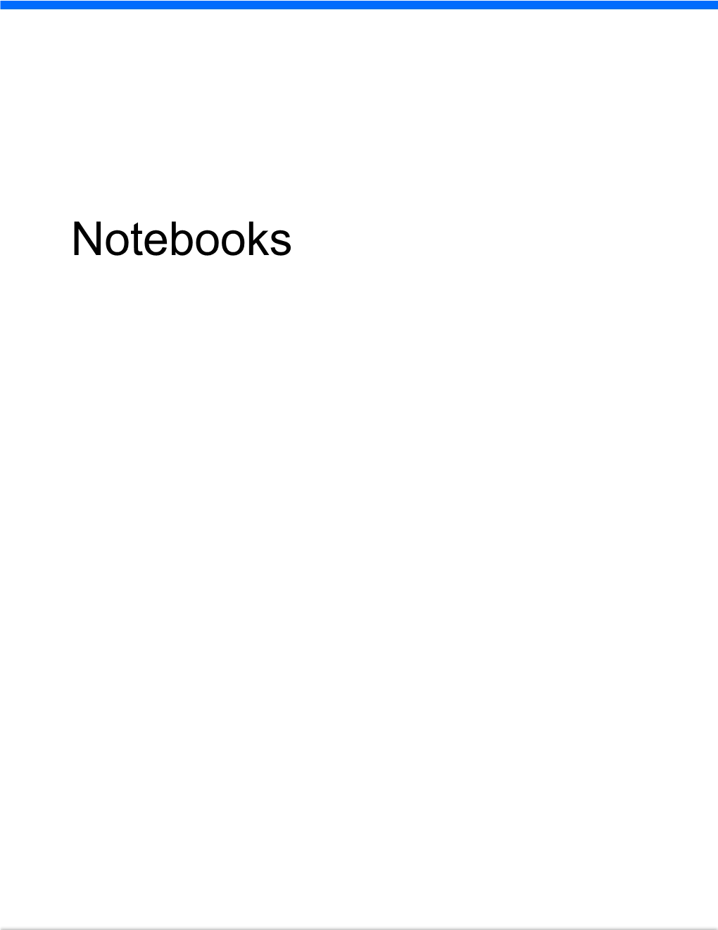 Notebooks Shana Anderson‐Nute, BASI Shana@Spitfireadvertising.Com